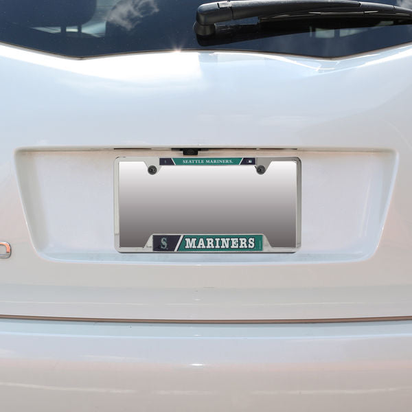 Mariners Teal Metal License Plate Frame