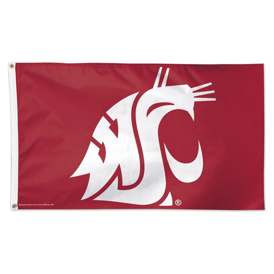 WSU Cougars 3x5 Deluxe Flag